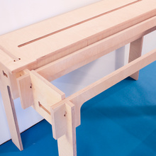 CNC desk designed in CombScript.