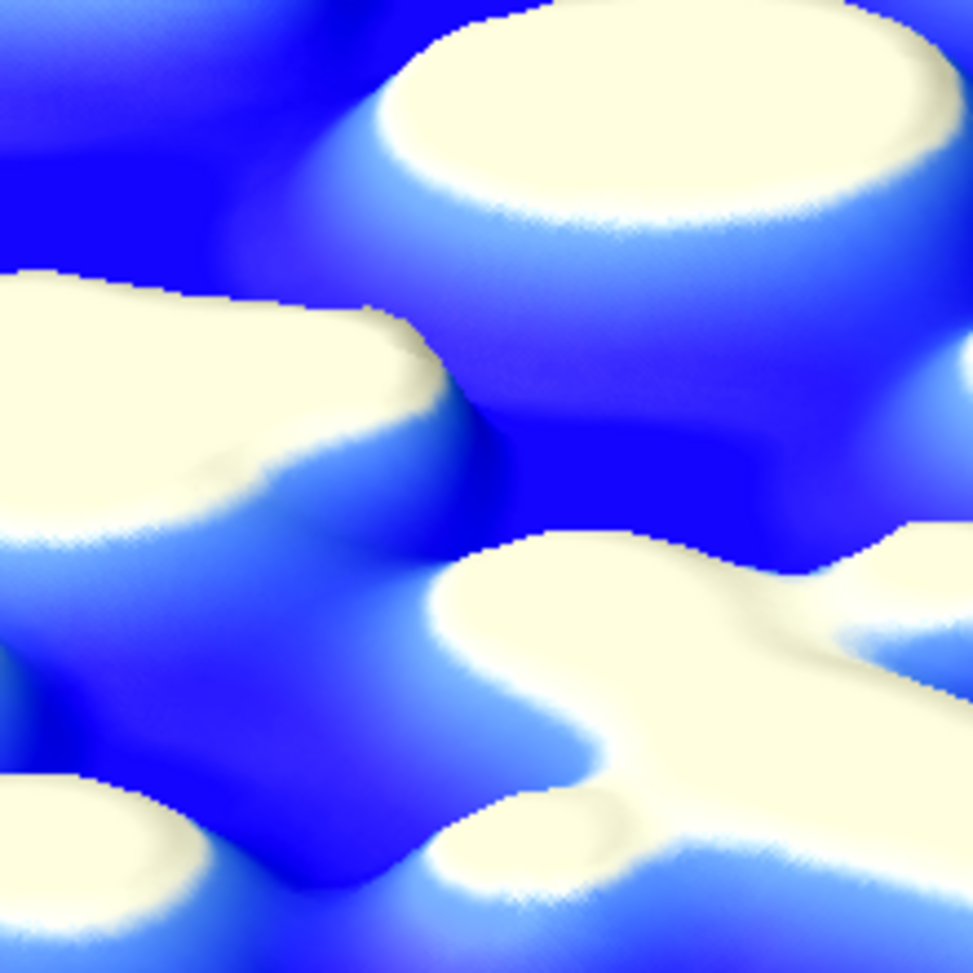 Procedurally generated islands from lecture on algorithmic graphics.