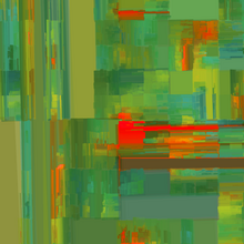 Computational painting created as an example for Comp Form